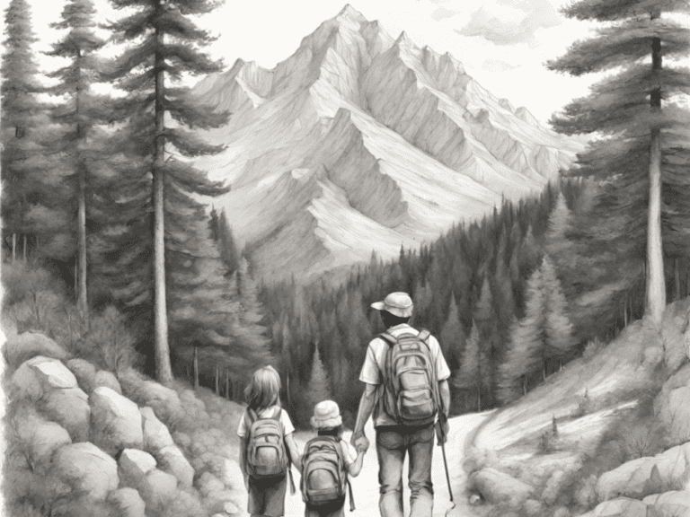 Príbeh na turistiku s deťmi - Spoločné Dobrodružstvo